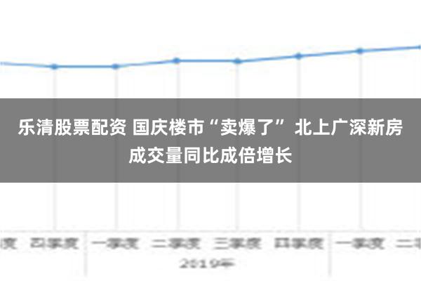 乐清股票配资 国庆楼市“卖爆了” 北上广深新房成交量同比成倍增长