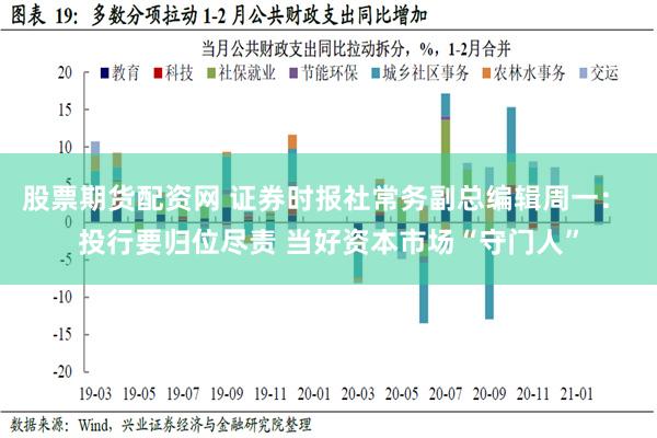 股票期货配资网 证券时报社常务副总编辑周一： 投行要归位尽责 当好资本市场“守门人”